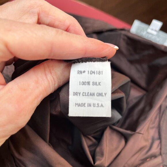 Hanna for La Journee silk skirt NWT - Picture 6 of 7